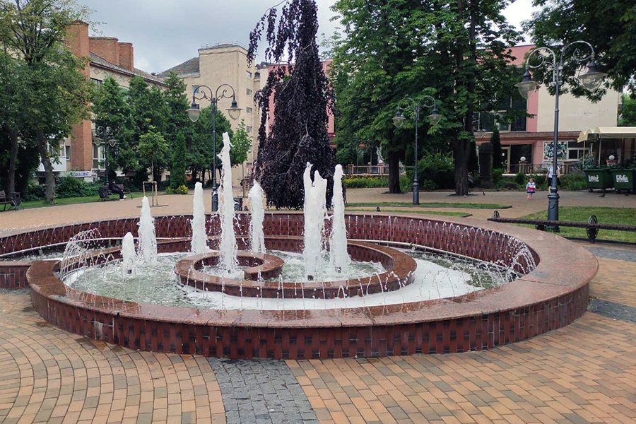 Фонтан на майдані Незалежності